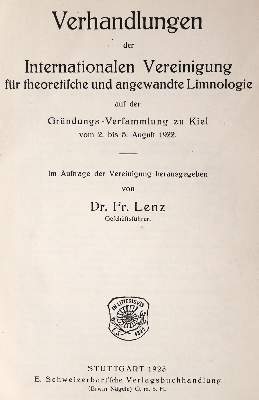 Bild Nr.1: 144-494 Lenz,F. (Hrsg.).: (Seewesen)