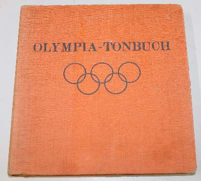 Bild Nr.1: 144-505 Olympia-Tonbuch: (Sport, Olympiade)