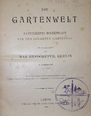 Bild Nr.1: 144-532 Hesdörffer,M. (Hrsg.).: (Küche und Haushalt, Garten)