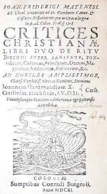Bild Nr.1: 144-567 Matenesius,J.F.: (Küche und Haushalt)