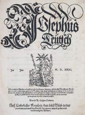 Bild Nr.1: 144-57 Flavius,J.: (Alte Drucke, Handschriften und Theologie)