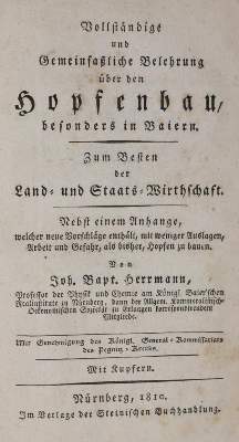 Bild Nr.1: 144-570 Herrmann,J.B.: (Land- und Forstwirtschaft, Bier und Brauerei)