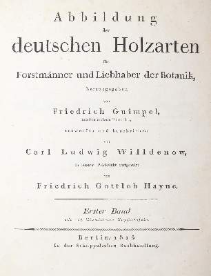 Bild Nr.6: 144-572 Willdenow,C.L.: (Land- und Forstwirtschaft, Forstwirtschaft)