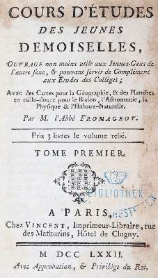 Bild Nr.1: 144-58 Fromageot,L'Abbe.: (Alte Drucke, Handschriften und Theologie)
