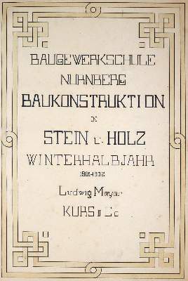 Bild Nr.1: 144-611 Meyer,L.: (Architektur)