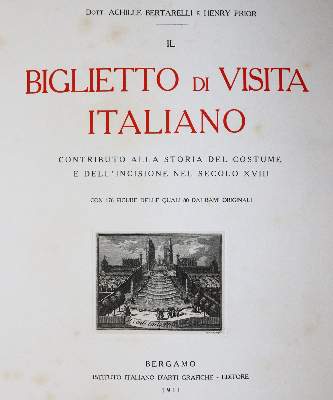 Bild Nr.1: 144-620 Bertarelli,A. u. H.Prior.: (Kunstwissenschaft)