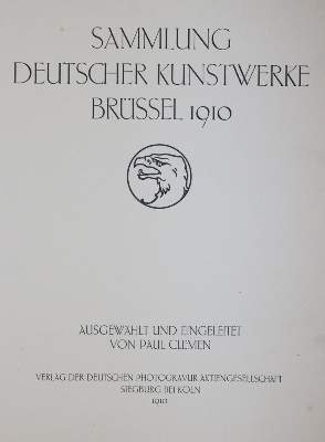 Bild Nr.1: 144-627 Clemen,P. (Hrsg.).: (Kunstwissenschaft)