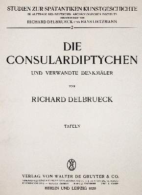 Bild Nr.1: 144-628 Delbrueck,R.: (Kunstwissenschaft)