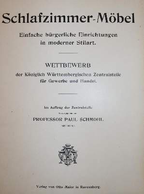 Bild Nr.1: 144-656 Schmohl,P. (Hrsg.).: (Möbel)