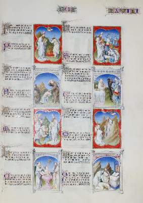 Bild Nr.2: 144-712 Biblia moralizada de los Limbourg.: (Faksimile)