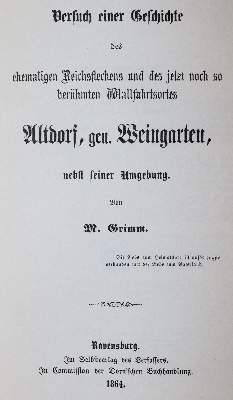 Bild Nr.1: 144-726 Grimm,W.: (Faksimile)