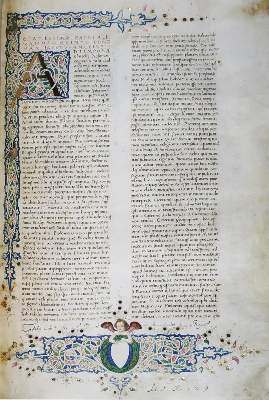 Bild Nr.1: 144-734 Opus Magnum des Claudius Ptolemäus, Das.: (Faksimile)
