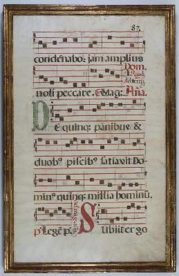 Bild Nr.3: 144-75 Antiphonar.: (Handschriften)