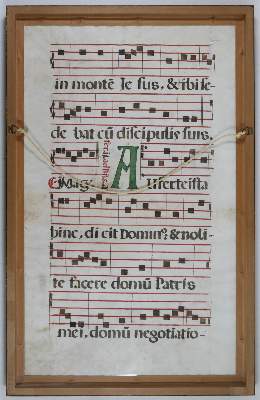 Bild Nr.4: 144-75 Antiphonar.: (Handschriften)