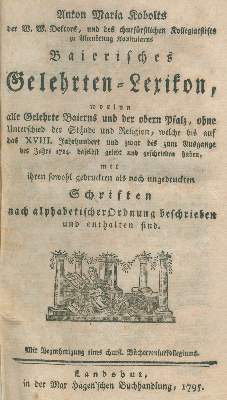 Bild Nr.1: 144-757 Kobolt,A.M.: (Lexika - Wörterbücher - Sprachwissenschaften)