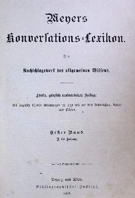 Bild Nr.1: 144-762 Meyers: (Lexika - Wörterbücher - Sprachwissenschaften)