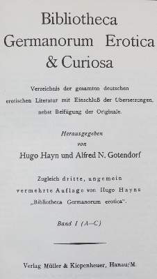 Bild Nr.1: 144-772 Sammlung: (Bibliographie und Buchwesen)