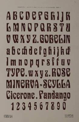 Bild Nr.2: 144-780 Petzendorfer,L.: (Typographie und Kalligraphie)