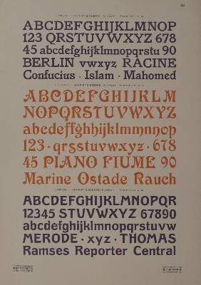 Bild Nr.3: 144-780 Petzendorfer,L.: (Typographie und Kalligraphie)