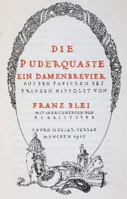 Bild Nr.1: 144-796 Blei,F.: (Erotika - Galantes)