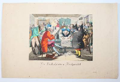 Bild Nr.1: 144-813 Krähwinkliaden: (Karikatur)
