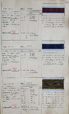 Bild Nr.2: 144-828 Stoffmusterbuch: (Mode und Trachten, Textil)