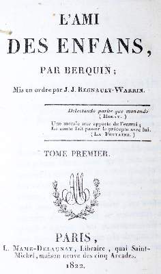 Bild Nr.1: 144-841 Berquin,(A.).: (Kinder- und Jugendbücher)