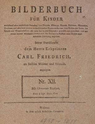 Bild Nr.3: 144-842 Bertuch,F.J.: (Kinder- und Jugendbücher)