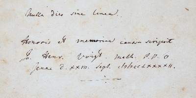 Bild Nr.3: 144-85 Zweibrücken.: (Handschriften, Stammbücher)