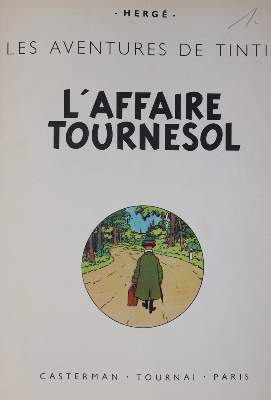 Bild Nr.1: 144-853 Tintin, Tim u. Struppi: (Comics)