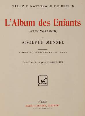 Bild Nr.1: 144-893 Menzel,A.: (Kinder- und Jugendbücher)
