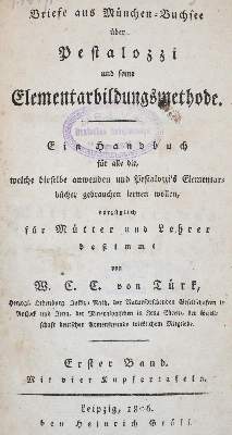 Bild Nr.1: 144-911 Türk,W.C.C.v.: (Pestalozzi)