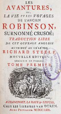 Bild Nr.1: 144-922 Defoe,D.: (Robinsonaden)