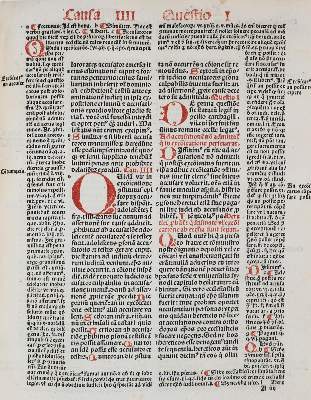 Bild Nr.3: 144-93 Gratianus.: (Inkunabeln)