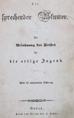 Bild Nr.10: 144-943 Sprechenden Blumen, Die.: (Kinder- und Jugendbücher)