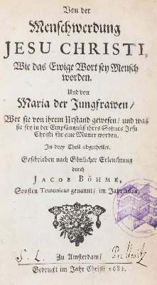 Bild Nr.1: 144-959 Böhme,J.: (Literatur und illustrierte Bücher bis 19.Jahrhundert)