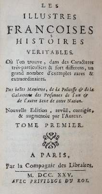 Bild Nr.1: 144-964 (Challes,R.de): (Literatur und illustrierte Bücher bis 19.Jahrhundert)