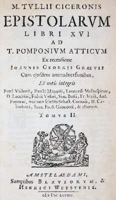 Bild Nr.1: 144-966 Cicero,M.T.: (Literatur und illustrierte Bücher bis 19.Jahrhundert)