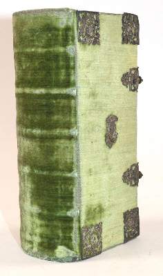 Bild Nr.1: 144-980 Grüner Samteinband: (Einband)