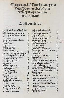 Bild Nr.3: 144-99 Johannes Chrysostomos.: (Alte Drucke, Handschriften und Theologie)