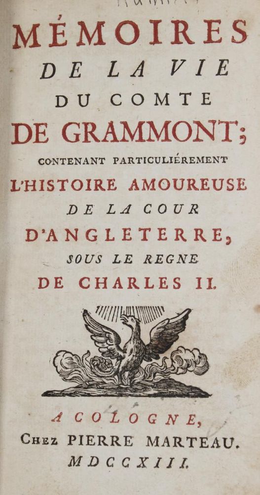 Große Abbildung Nr.1: 145-1008 (Hamilton,A.de).: (Literatur und illustrierte Bücher bis 19.Jahrhundert)