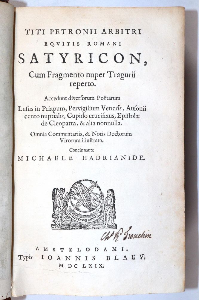 Große Abbildung Nr.2: 145-1053 Petronius Arbiter.: (Literature and illustrated books 19th century)