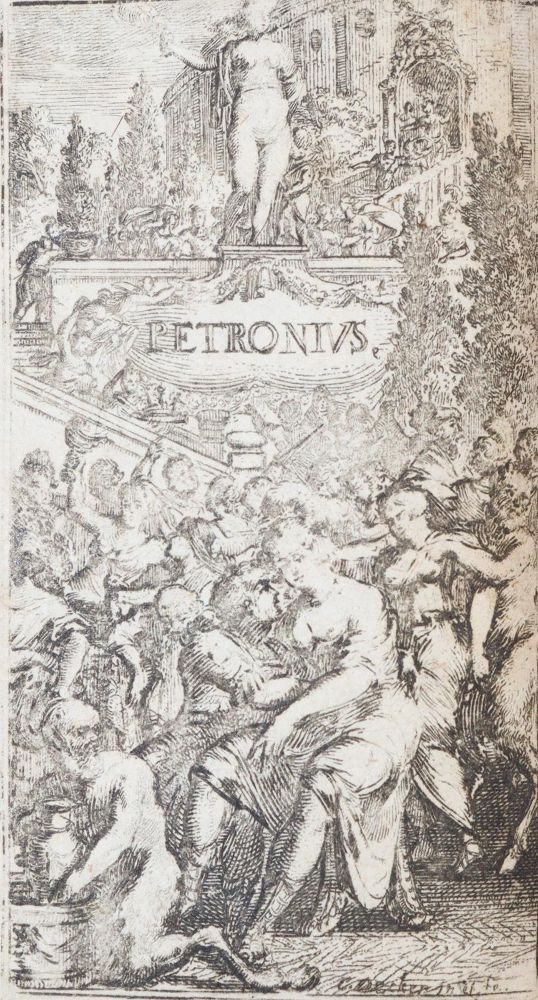 Große Abbildung Nr.2: 145-1056 Petronius Arbiter.: (Literature and illustrated books 19th century)