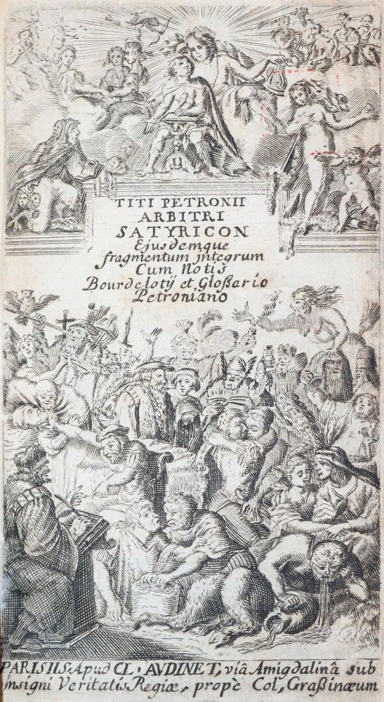 Große Abbildung Nr.2: 145-1061 Petronius Arbiter,T.: (Literature and illustrated books 19th century)