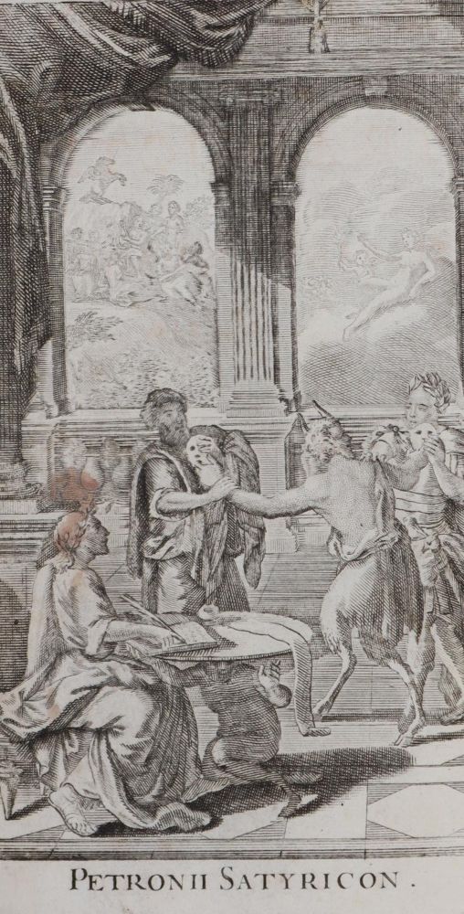 Große Abbildung Nr.4: 145-1066 Petronius Arbiter,T.: (Literature and illustrated books 19th century)