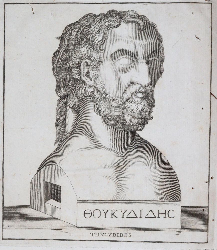 Große Abbildung Nr.2: 145-1112 Thukydides.: (Literature and illustrated books 19th century)