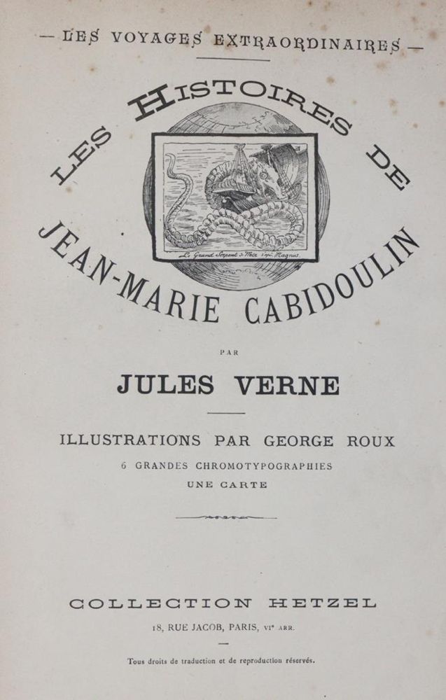 Verne,J. – Les Histoires de Jean-Marie Cabidoulin