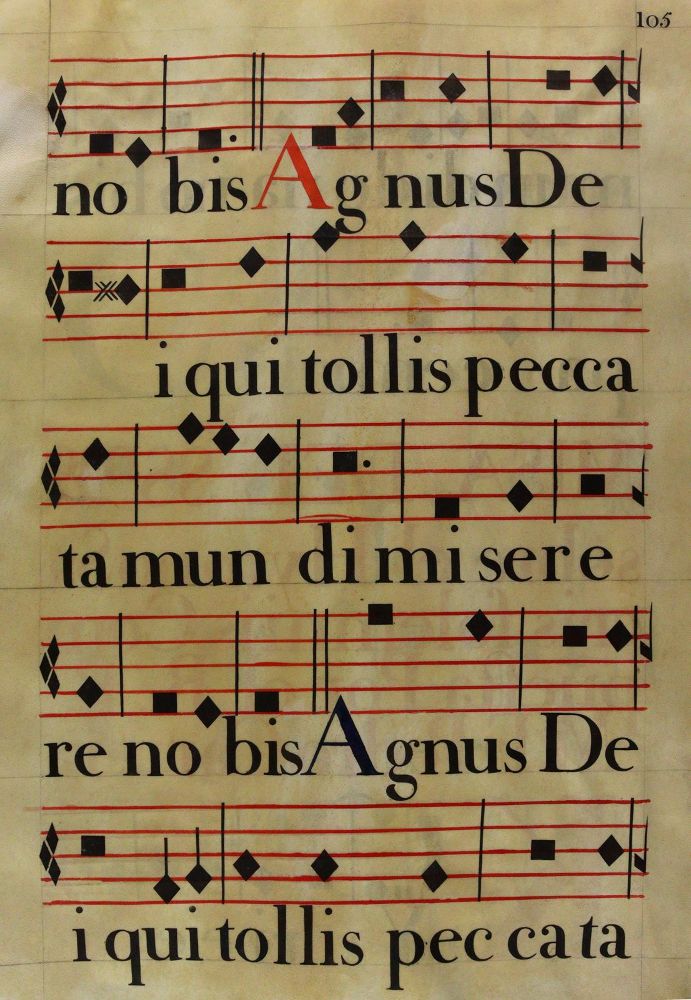 Große Abbildung Nr.2: 145-112 Antiphonar.: (Handschriften)