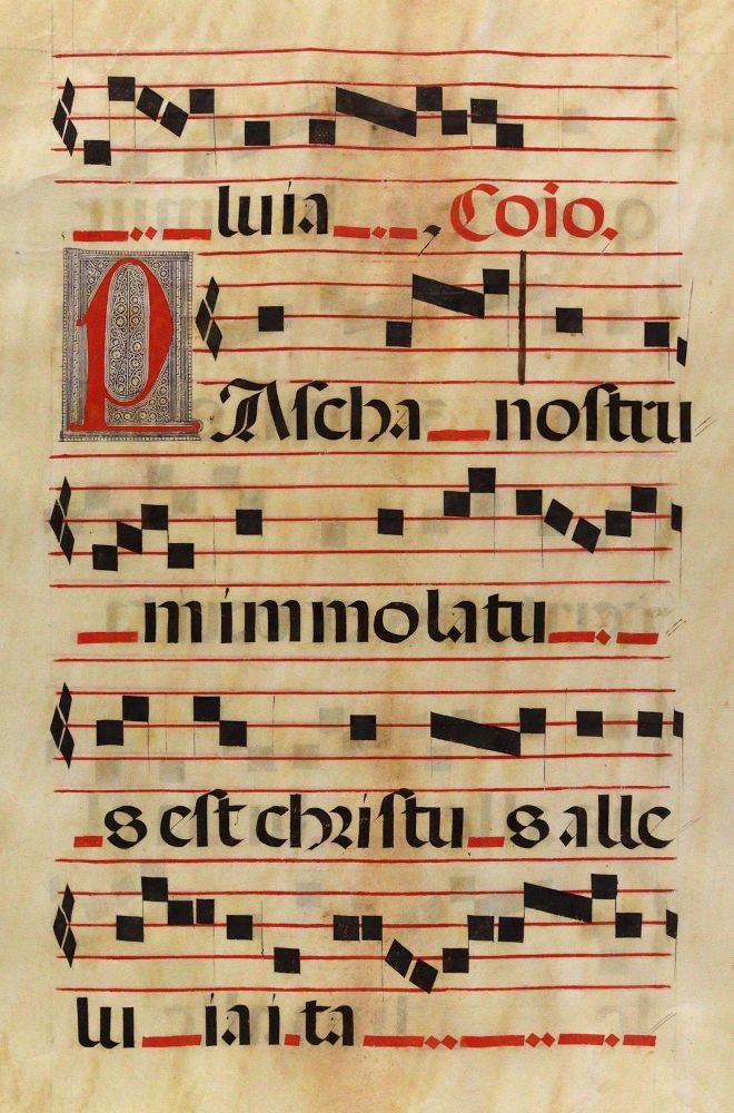Große Abbildung Nr.2: 145-114 Antiphonar.: (Handschriften)