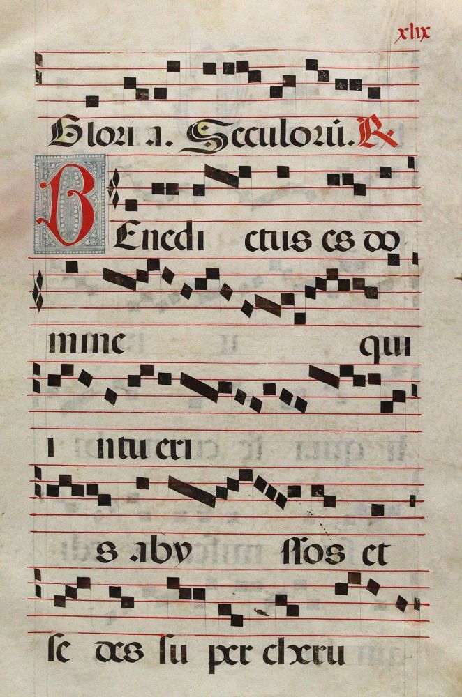 Große Abbildung Nr.5: 145-114 Antiphonar.: (Handschriften)